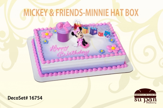 MICKEY _ FRIENDS-MINNIE HAT BOX